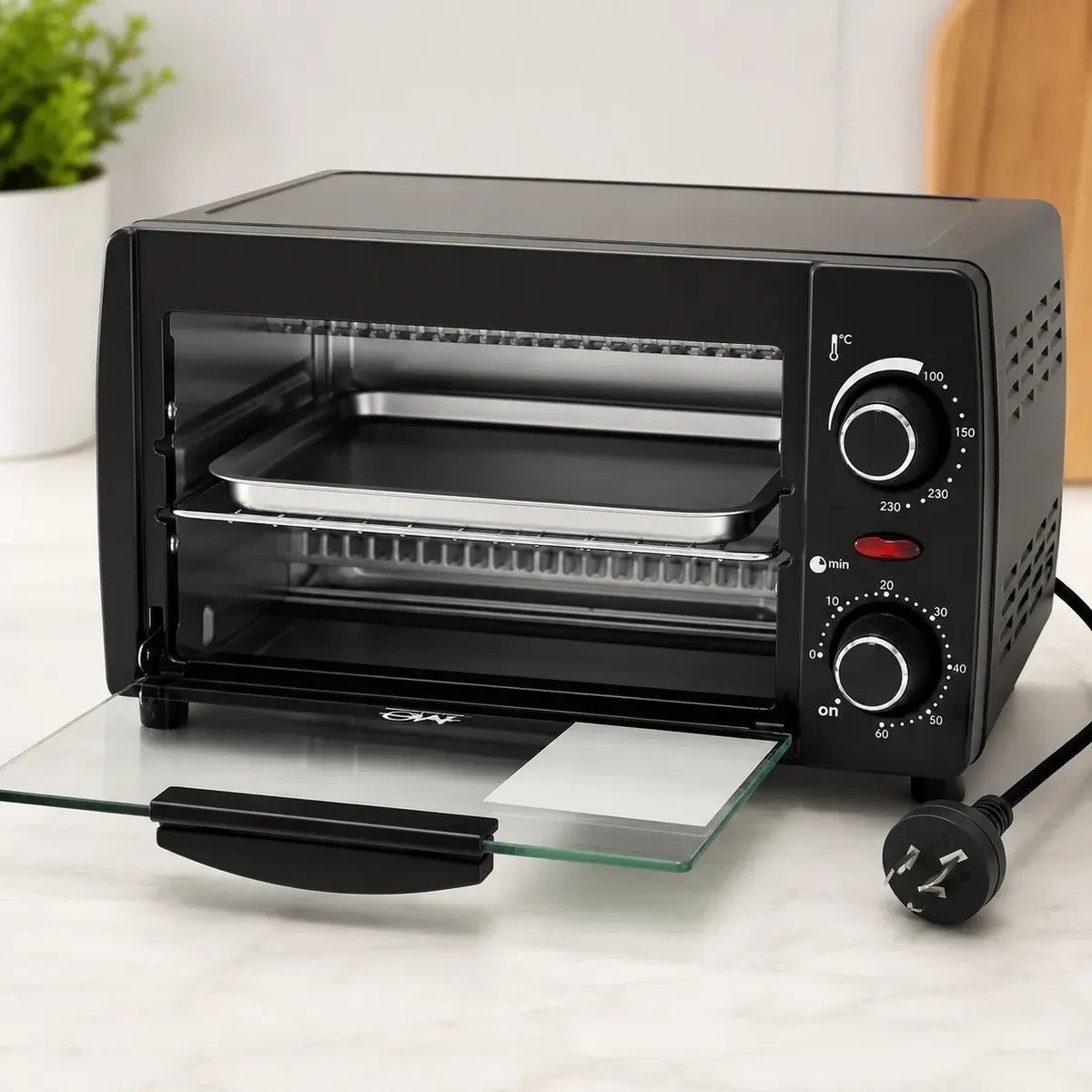 Horno Electrico 1050w Temporizador de 30 Min - Imagen 6