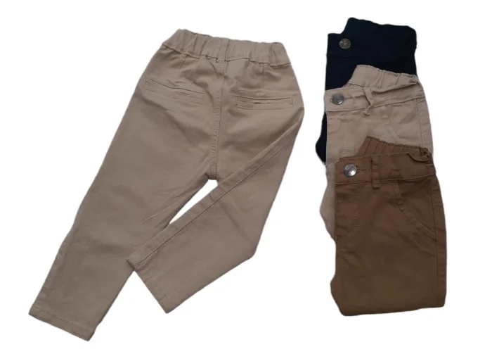 Pantalon Gabardina Corte Chino