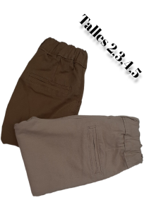 Pantalon Gabardina Corte Chino - Miniatura 2