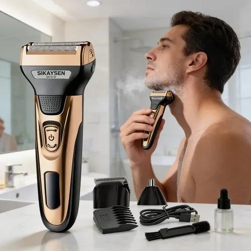 Corta Barba 3 en 1 Om Recargable