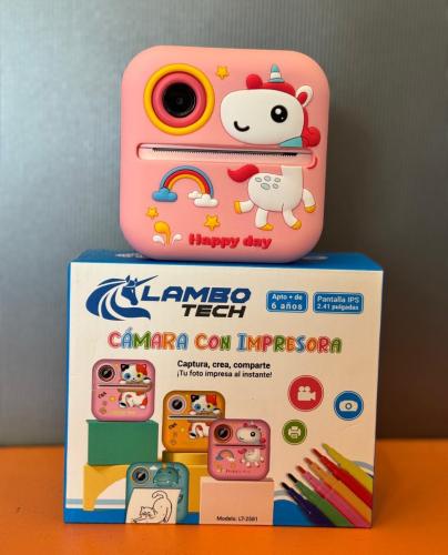 Camara Impresora Portátil Hd  Infantil - Miniatura 3