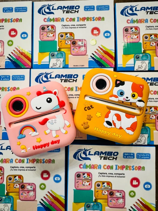 Camara Impresora Portátil Hd  Infantil