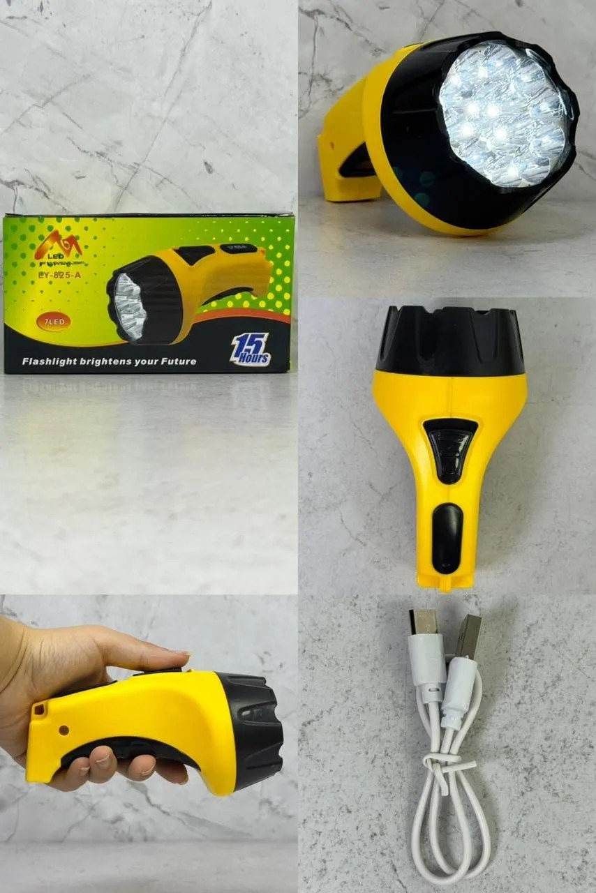 Linterma 7 Led Recargable - Imagen 2