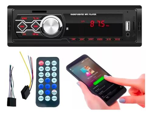 Estereo Desmontable con Control Bluetooth-usb-auxiliar
