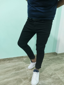 Pantalon Negro de Hombre