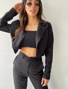Blazer Bengalina Corto Dama