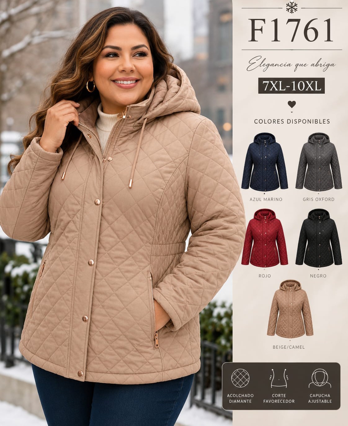Campera Matelace Dama - Imagen 3