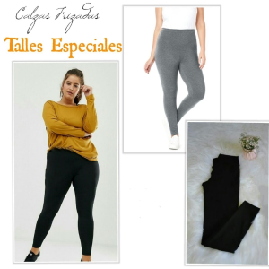 Calzas  Frizadas Talles 7-8-9