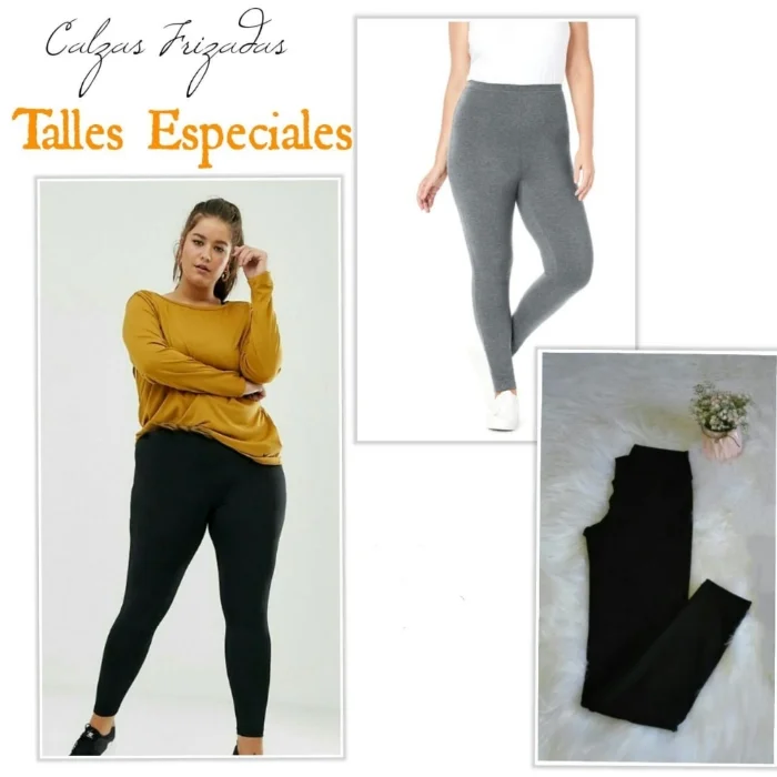 Calzas  Frizadas Talles 7-8-9