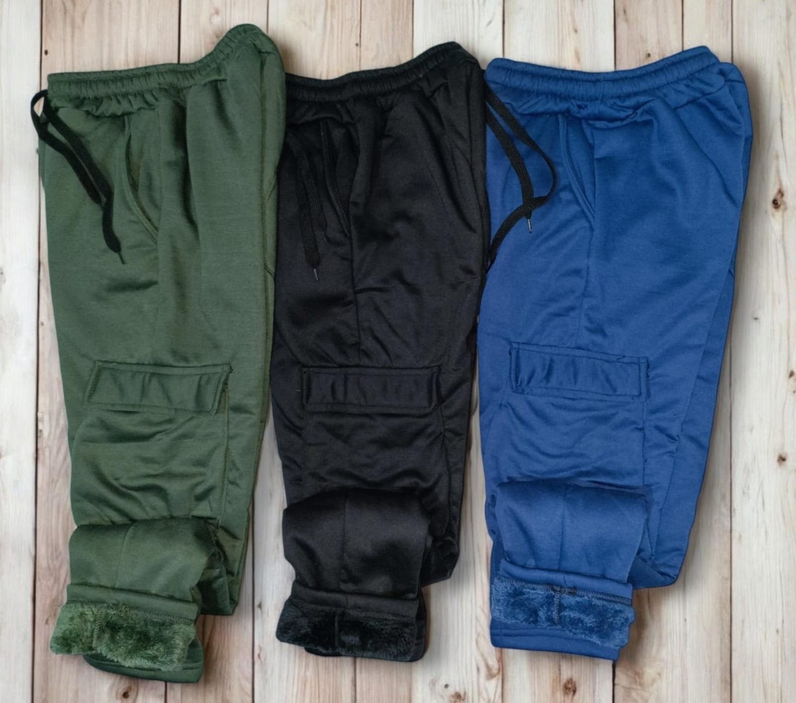 Pantalon Cargo con Piel por Dentro - Imagen 3