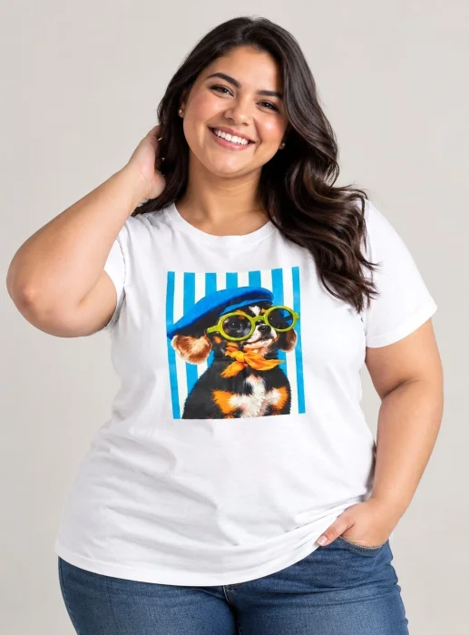 Remera Talles Especiales Algodón Peinado