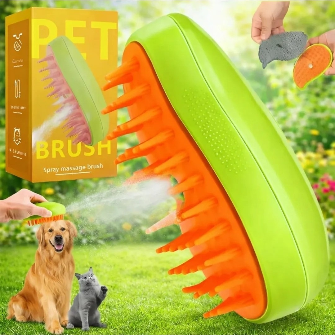 Cepillo a Vapor de Mascotas Recargable - Imagen 3