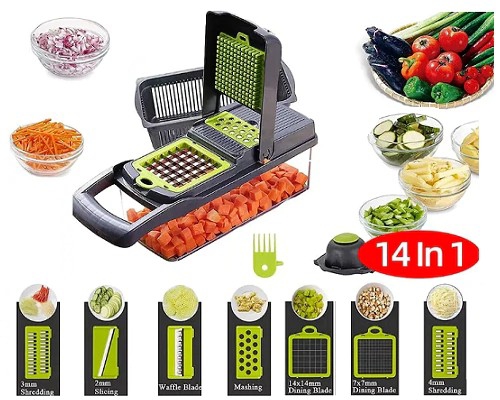 Mandolina Picador y Rellador de Verduras 12 en 1 - Imagen 5