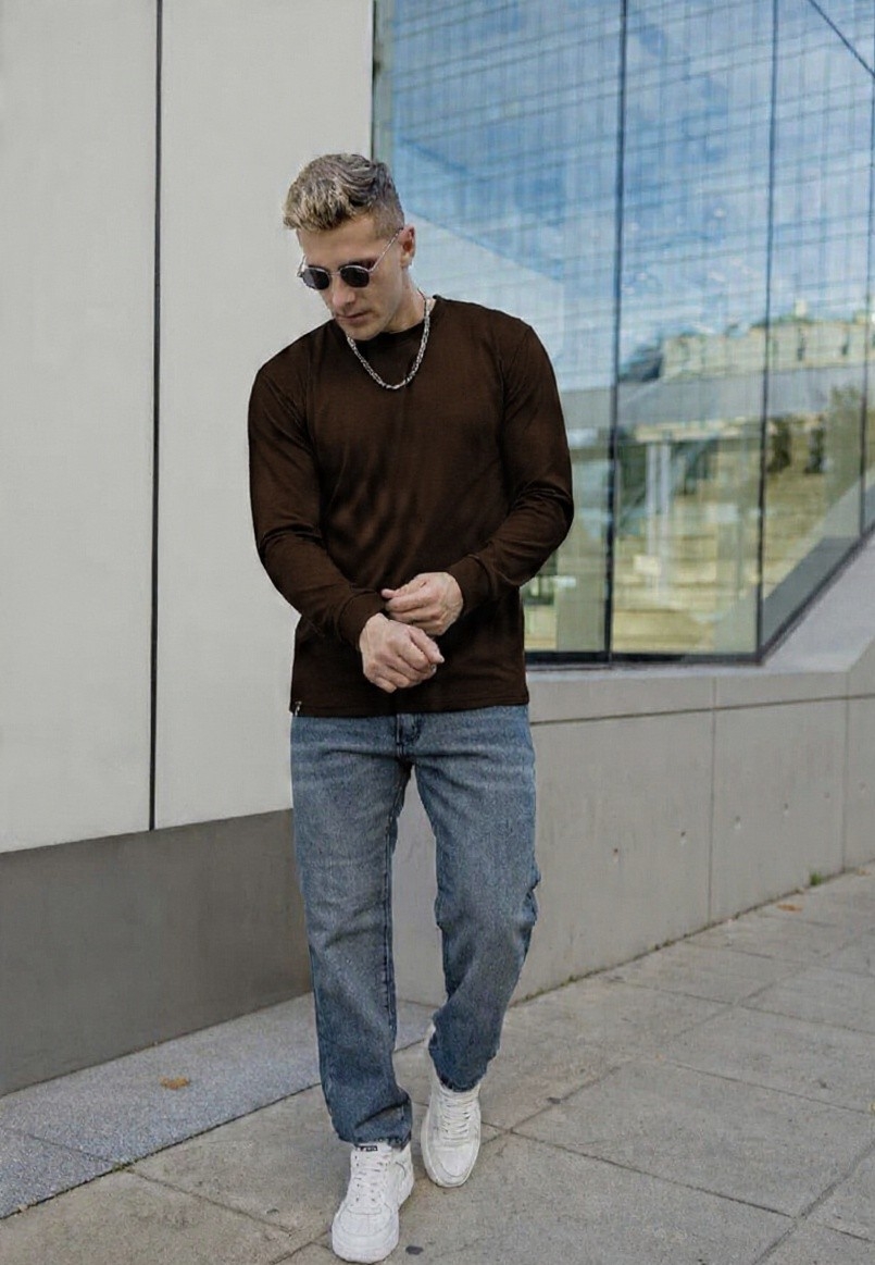 Sweater de Darlon Rib de Excelente Calidad, Varios Colores - Imagen 5