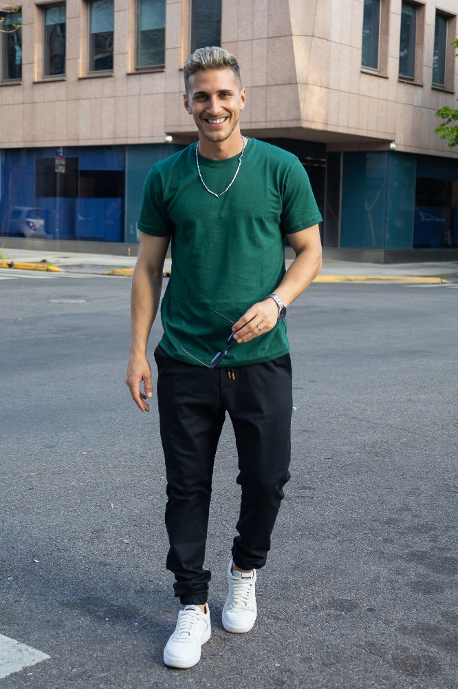 Jogger Talles Especiales de Gabardina Elastizada Fotos Reales a $ 17,000 X Mayor - Imagen 5