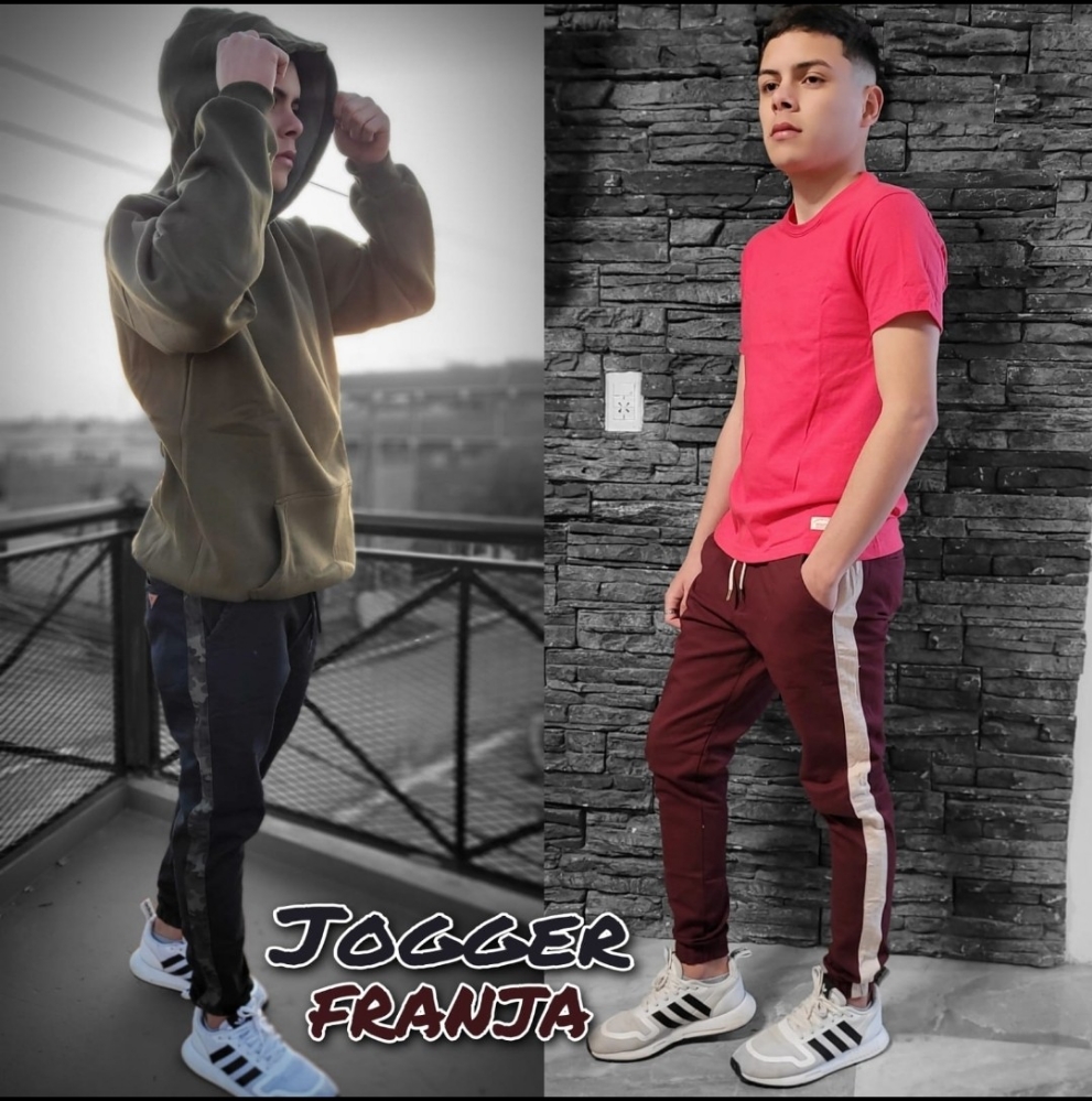 Jogger Talles Especiales de Gabardina Elastizada Fotos Reales a $ 17,000 X Mayor - Imagen 6