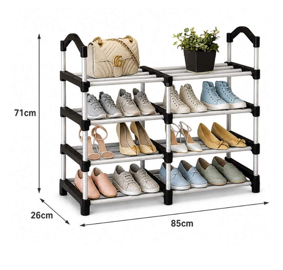 Organizador de Calzados Doble 4 Niveles (85x71x26) - Imagen 2