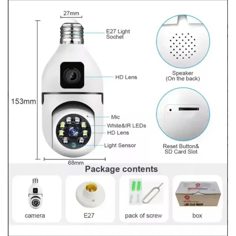 Camara de Seguridad Smart Dual 360 - Imagen 3