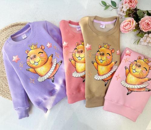 Conjunto de Friza Estampada con Glitters Bebé - Miniatura 2