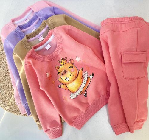 Conjunto de Friza Estampada con Glitters Bebé - Miniatura 3