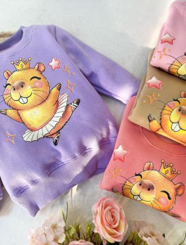 Conjunto de Friza Estampada con Glitters Bebé - Miniatura 4