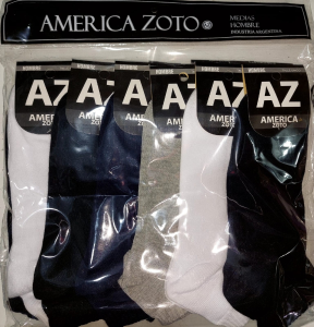 Zoquete Hombre Algodón Liso Premium