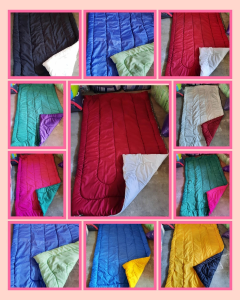 Acolchados Reversibles Lisos Térmicos