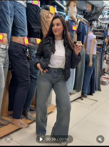 Wide Leg Elastizado Azul Nevado, Azul y Oxido $ 18,000 X Curva  $ 19,000  X Mayor