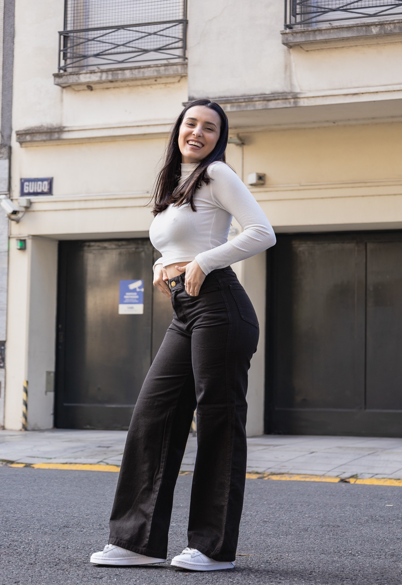 Wide Leg Elastizado Azul Nevado, Azul y Oxido $ 18,000 X Curva $ 19,000 X Mayor - Imagen 1