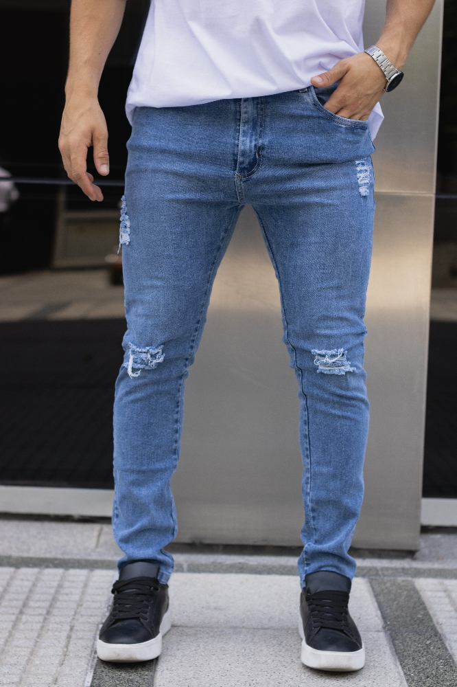 Jeans  Talle Especial  Elastizado  Gris  X Mayor $ 21,000 - Imagen 3