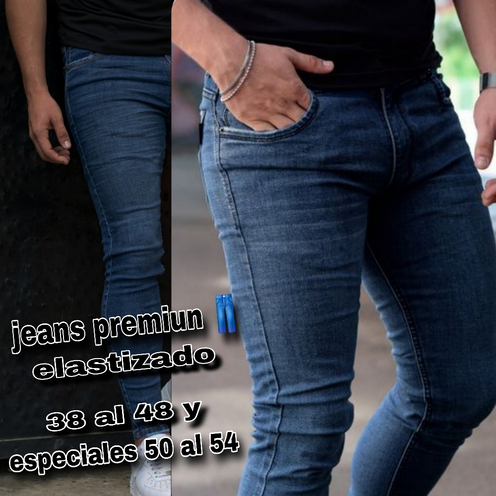 Jeans  Talle Especial  Elastizado  Gris  X Mayor $ 21,000 - Imagen 7