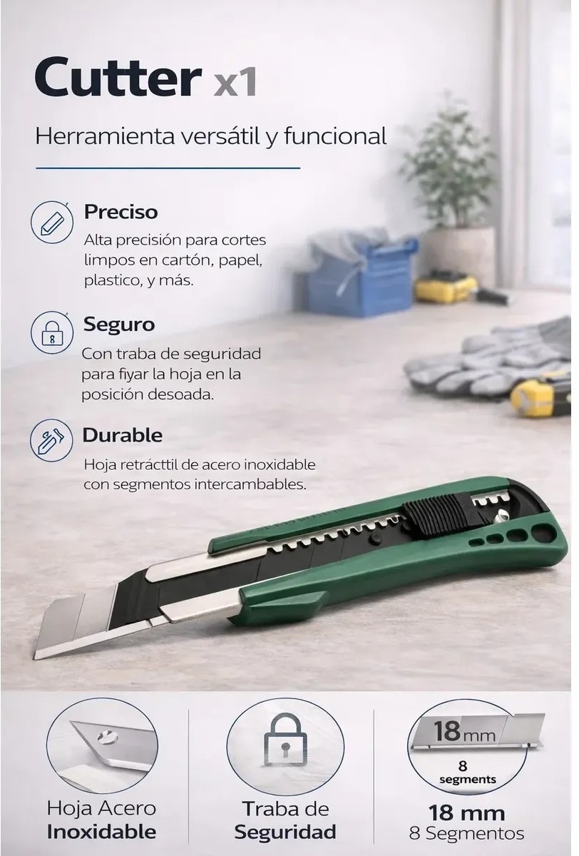 Cutter con Repuesto Ad287 - Imagen 7