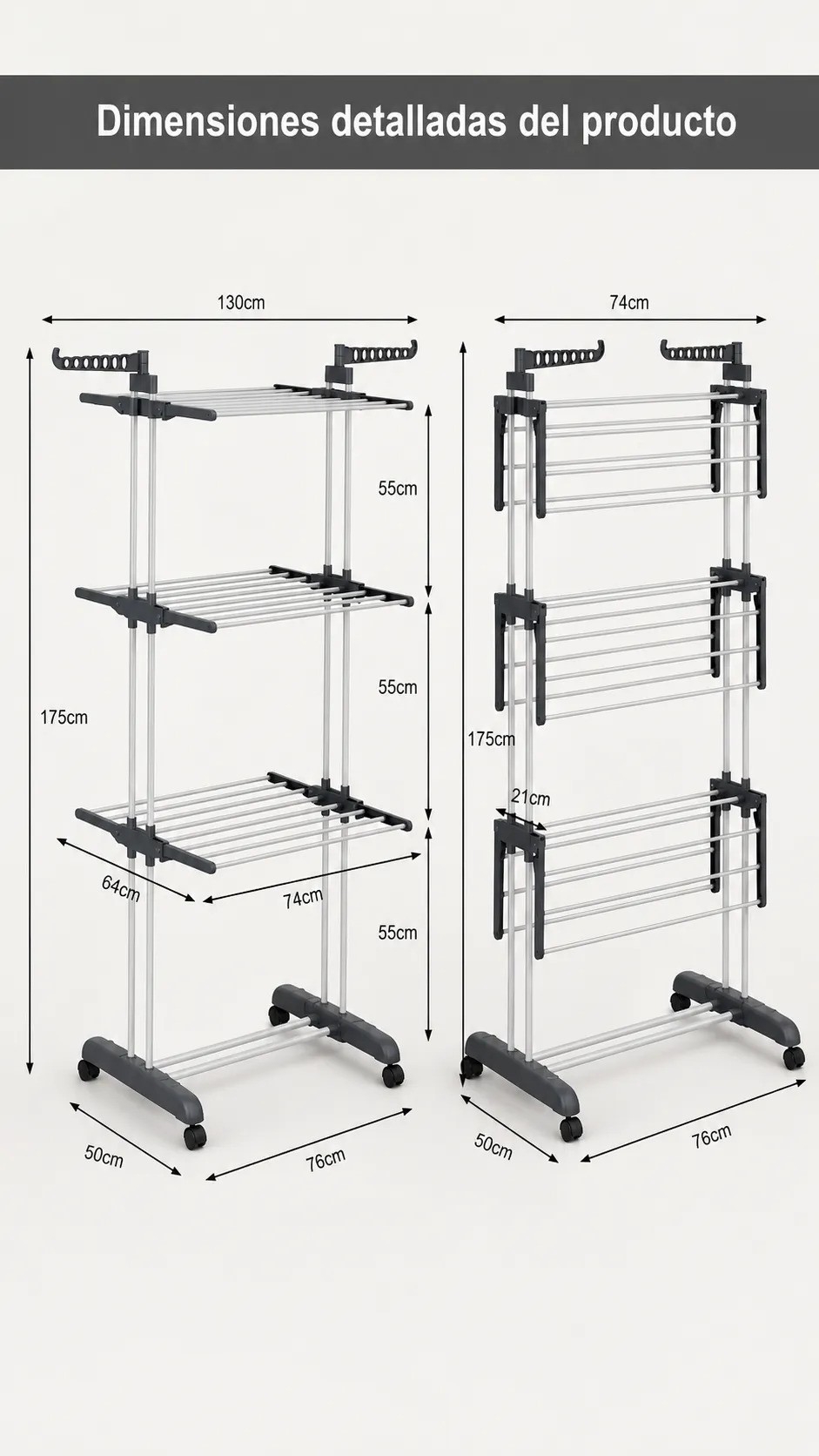Tender Vertical Plegable - Imagen 4