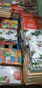 Mantel Ecocuero Estampados de 200x120mts