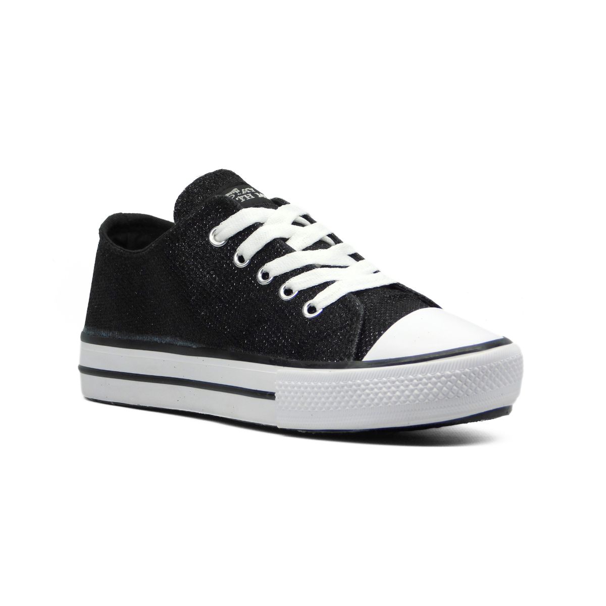 Zapatilla Glitter Infantil Estilo Converse (6001 Kids) - glitter%20negro%201.jpg