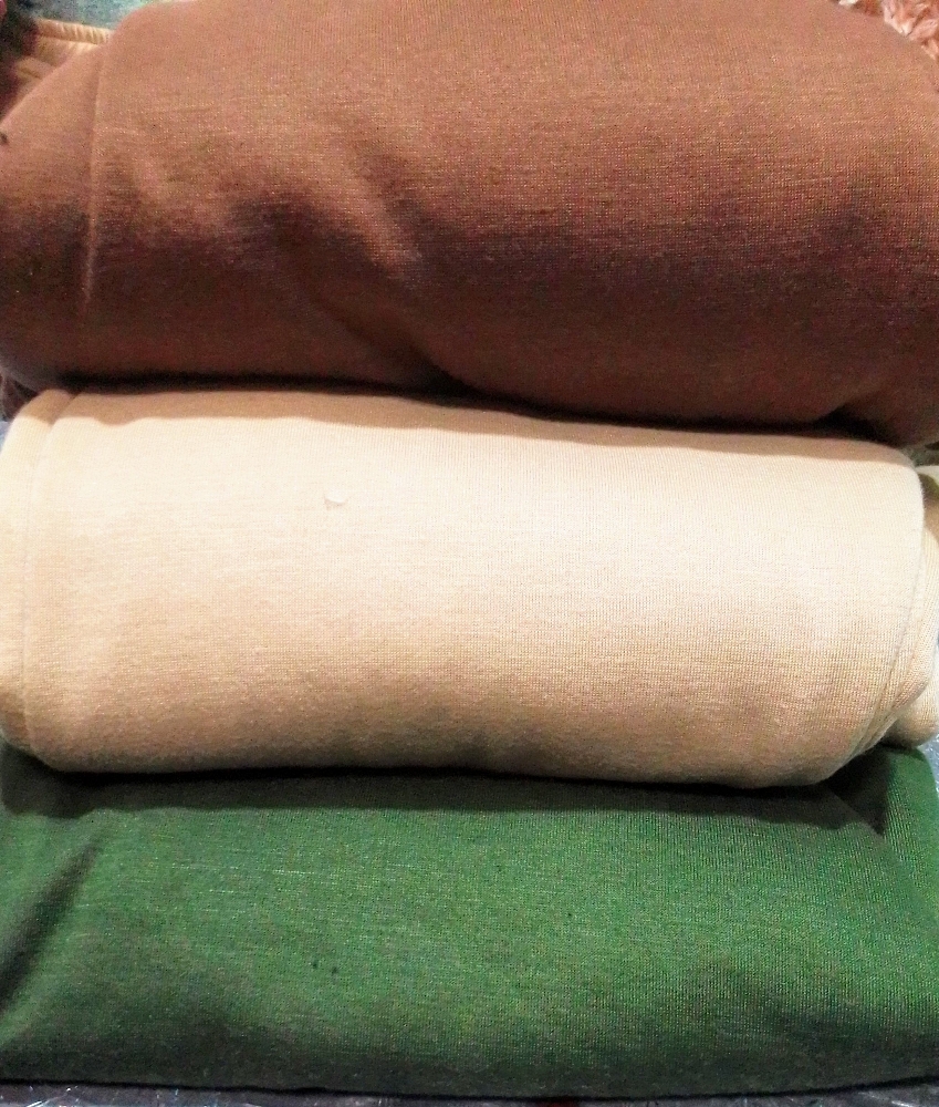 Pantalones Jersey con Piel - Imagen 3
