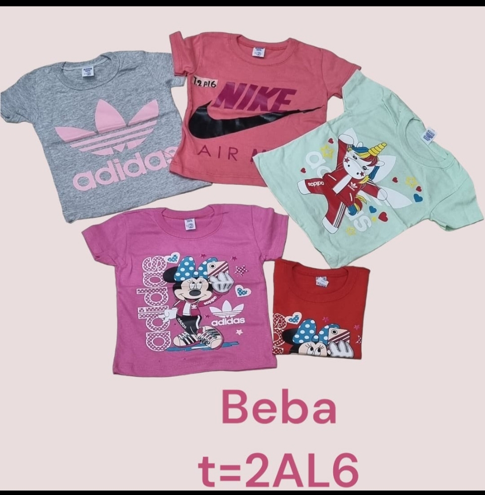 Remera Beba Algodón Estampado - Imagen 1