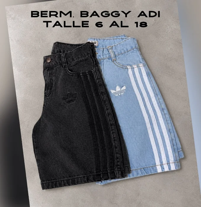 Bermuda Baggy 3 Lineas