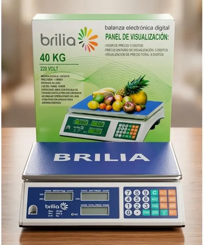 Balanza Comercial 40kg Hengda - Imagen 2