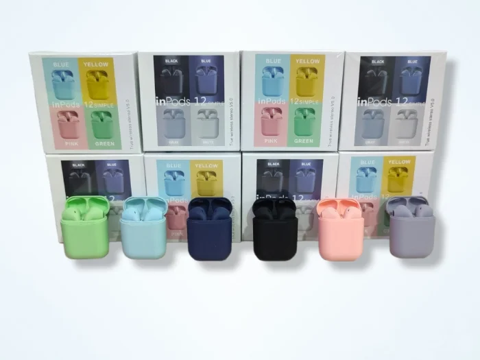 Auricular I12 Bluetooth Colores (i12)