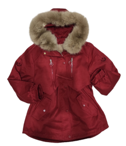 Parka Drill con Piel 2206