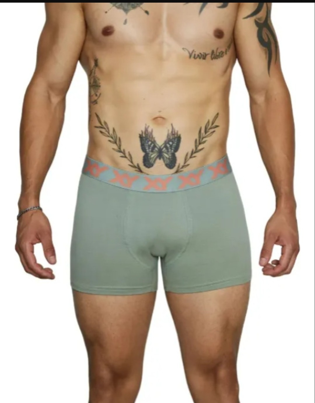 Boxer Algodón Lycra Xy Liso - Imagen 5