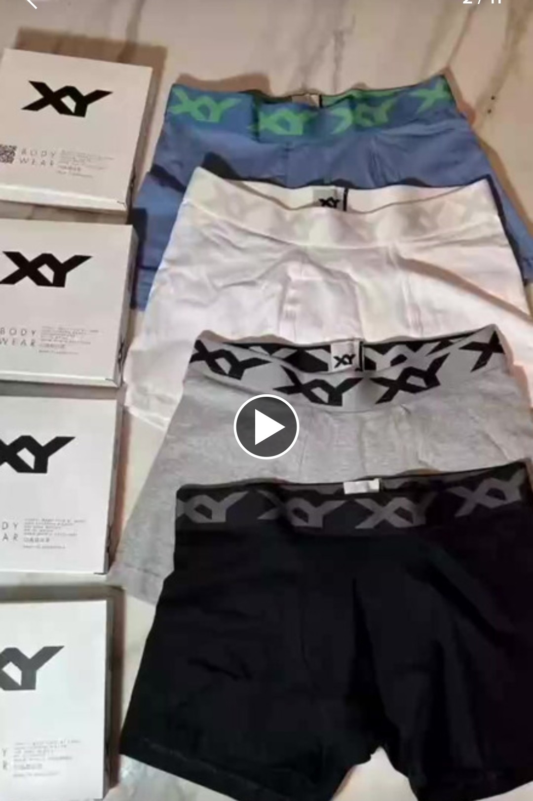 Boxer Algodón Lycra Xy Liso - Imagen 3