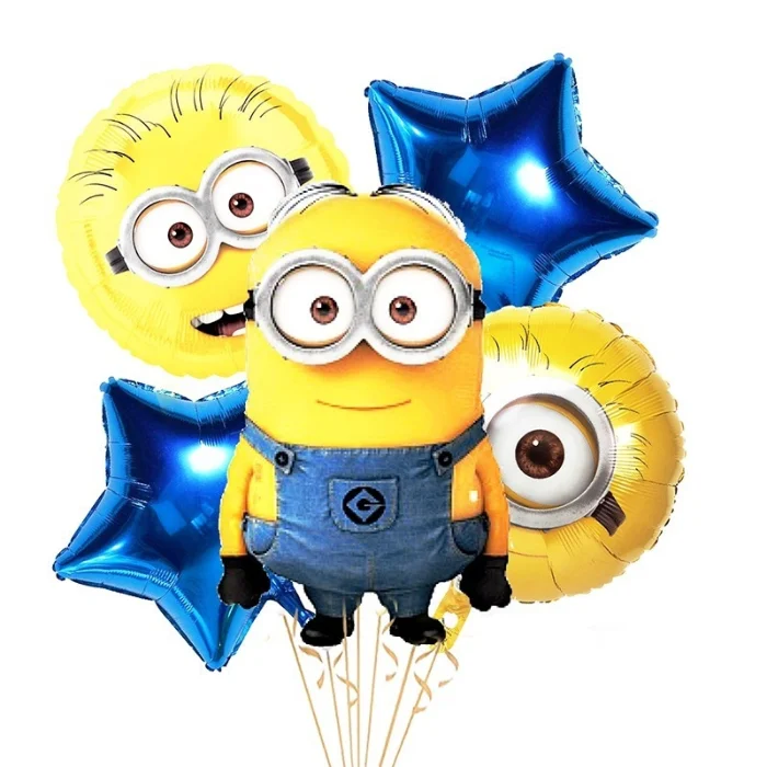 Set de Minions 5 Unidades
