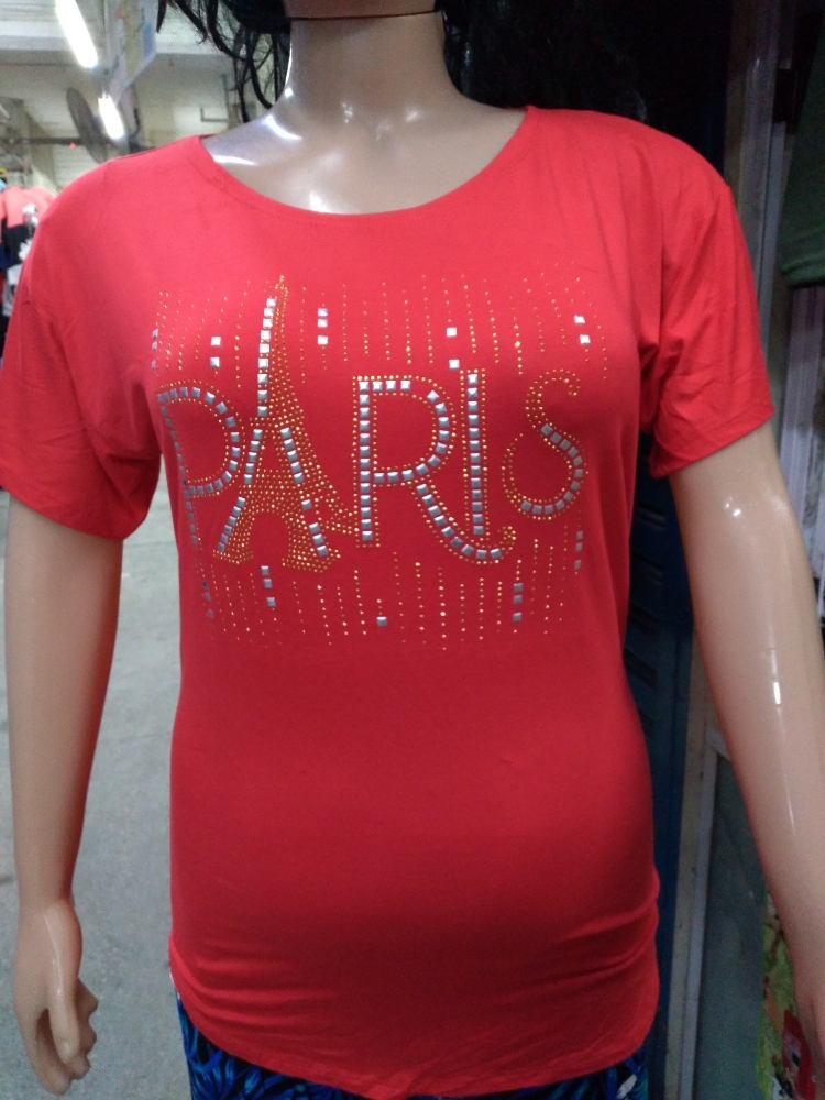 Remeras Modal Viscosa Brillo Talles Especiales - Imagen 3