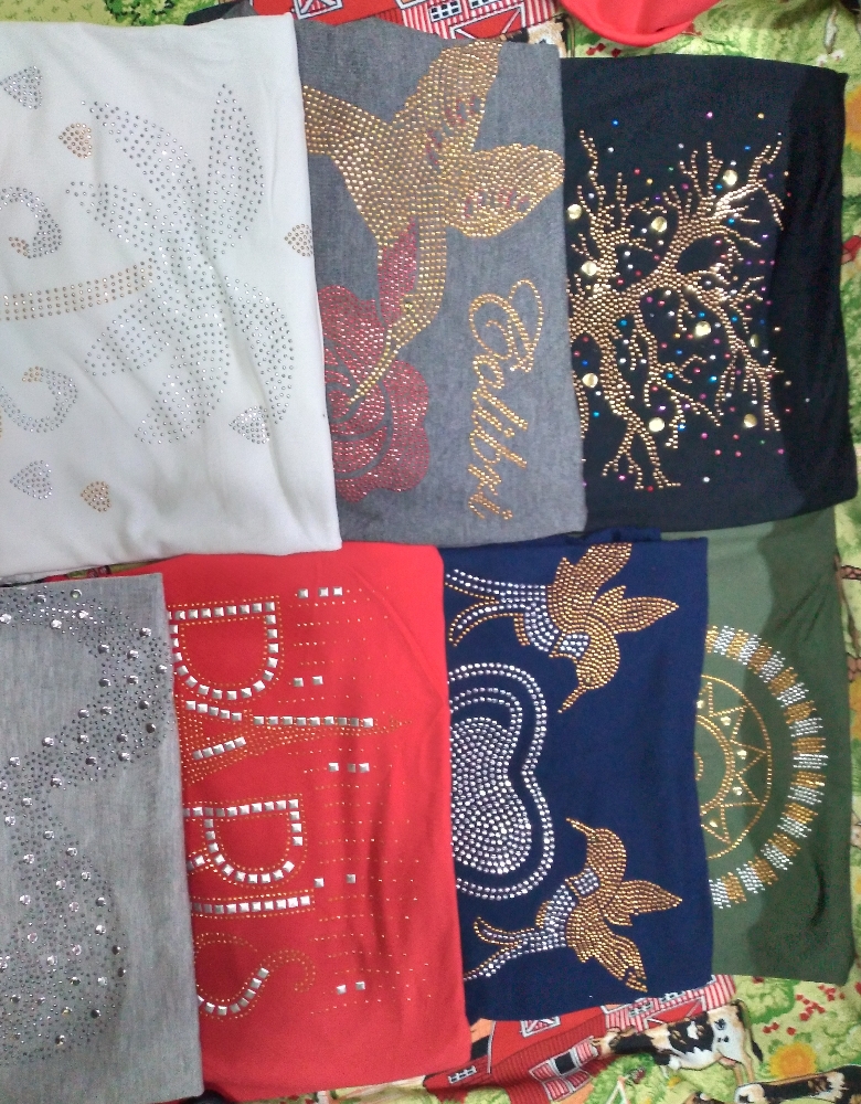 Remeras Modal Viscosa Brillo Talles Especiales - Imagen 4