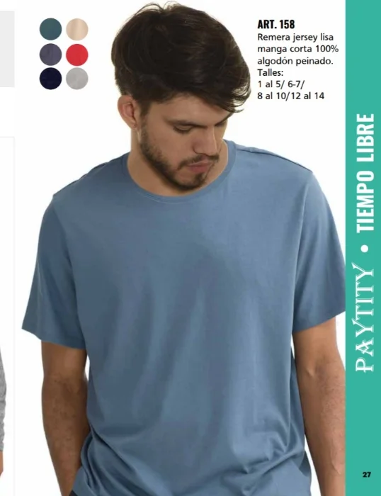 Remera 100 Algodón Peinado
