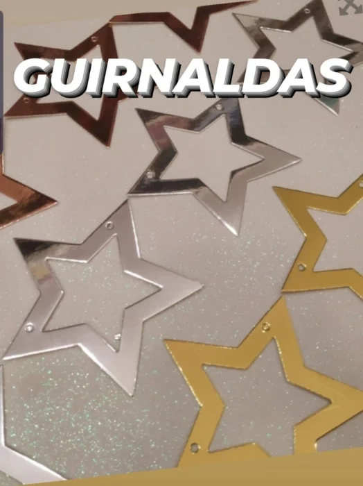 Guirnaldas Estrellas y Corazones