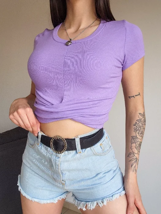 Remera Moño M-corta