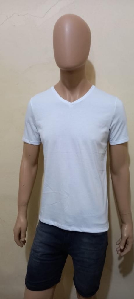 Remera Liso Escote en V - Imagen 2